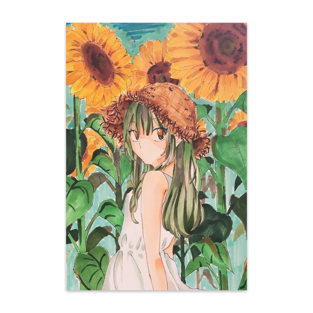 向日葵ちゃんポスカ