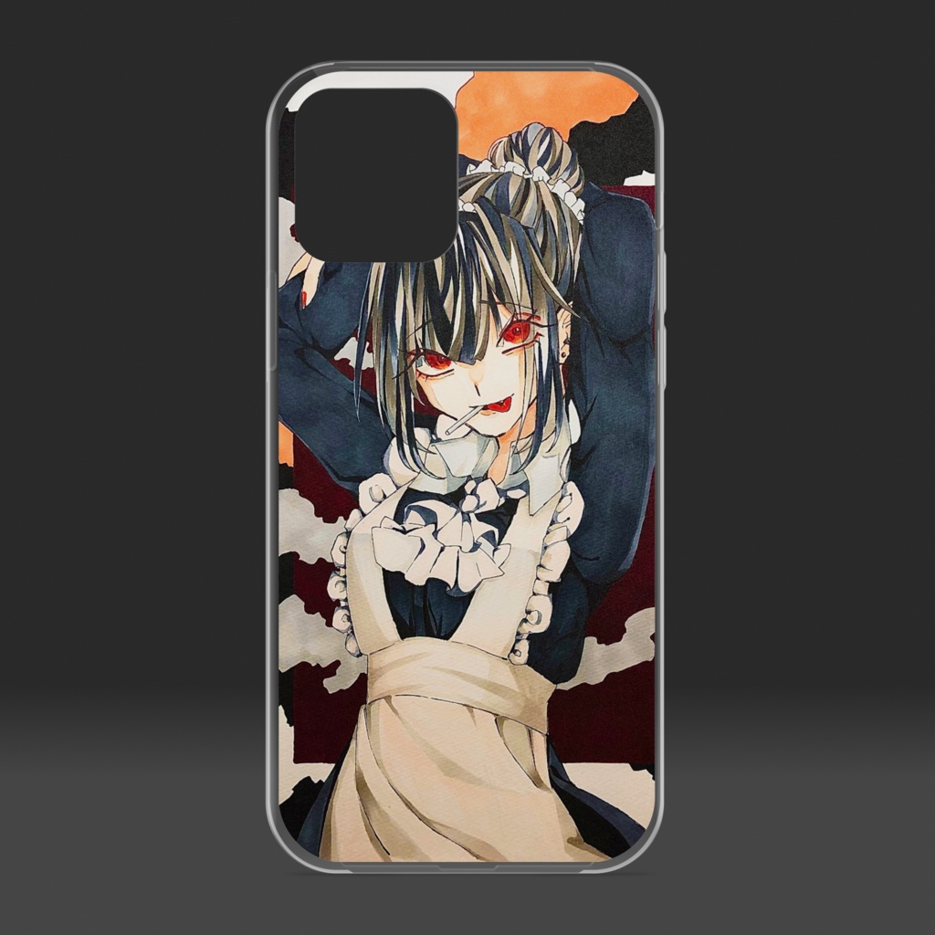メイドちゃんiPhoneケース/12/12pro