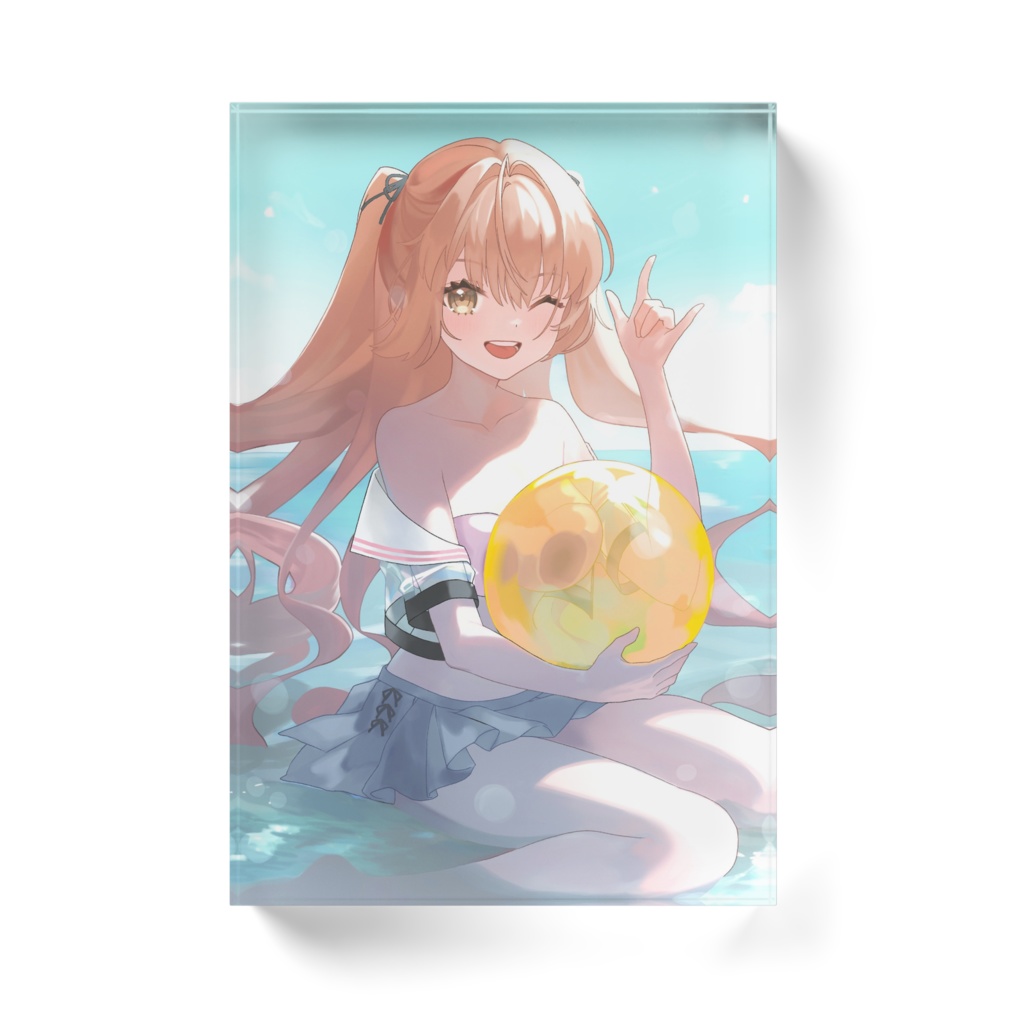 水着秀夫ちゃんアクリルブロック