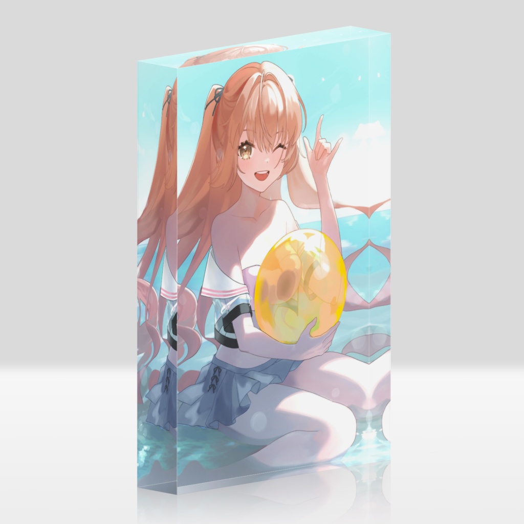 水着秀夫ちゃんアクリルブロック