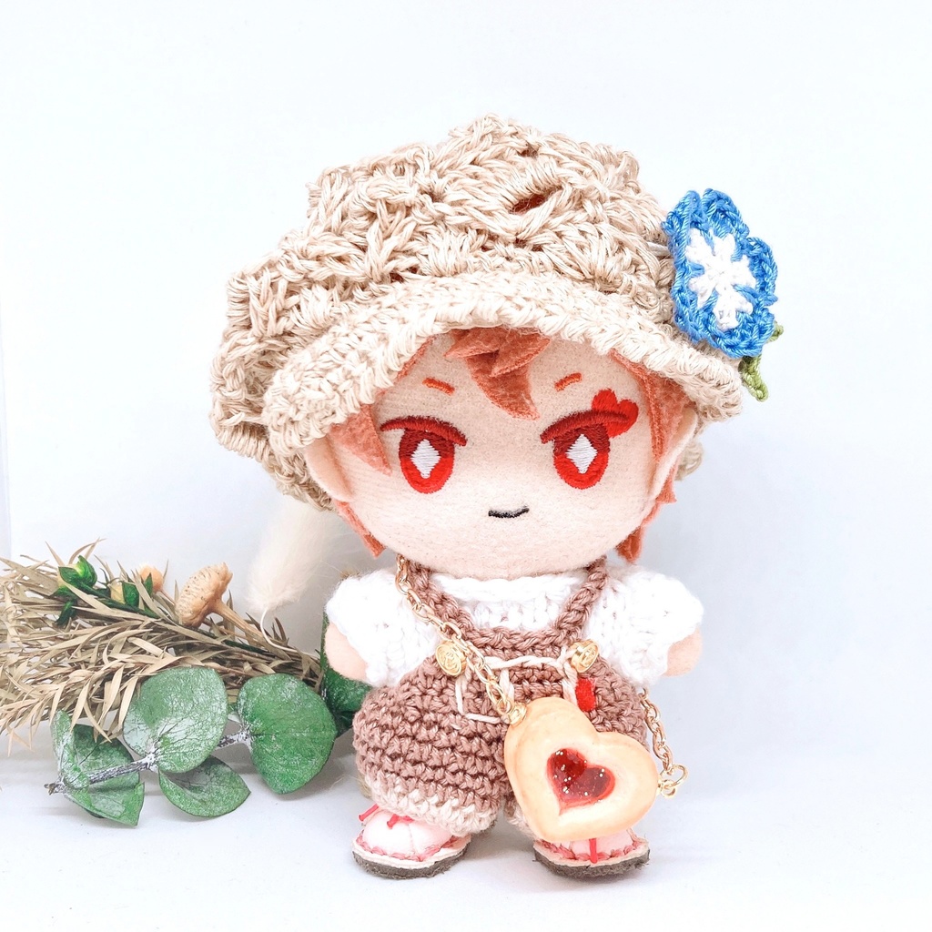 ネモフィラのモチーフとバッグ