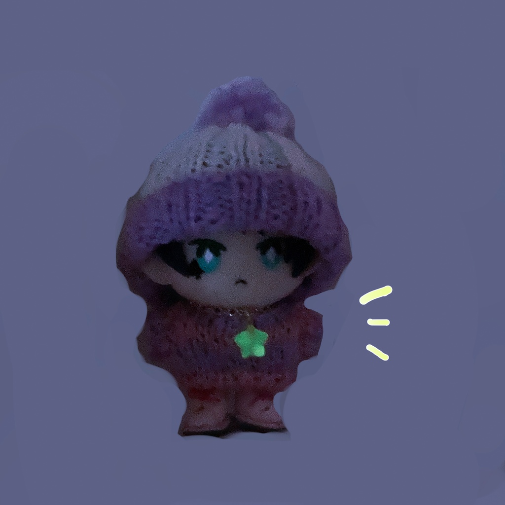 ゆめかわ・虹色ニットコーデ