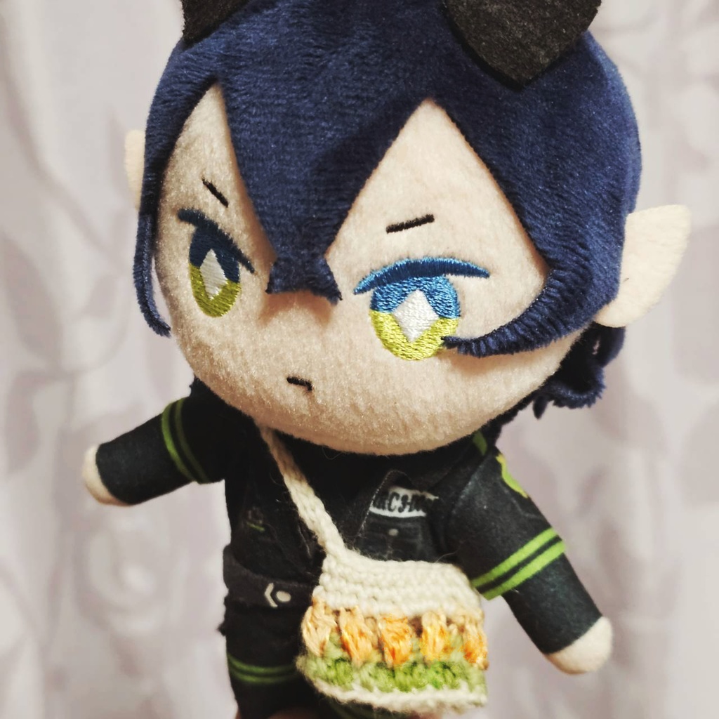 お花の模様のバッグ