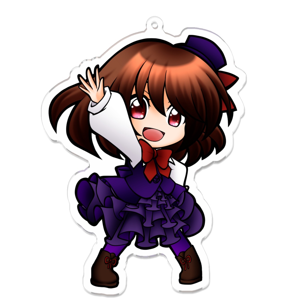 いつもの浅音さんアクリルキーホルダー