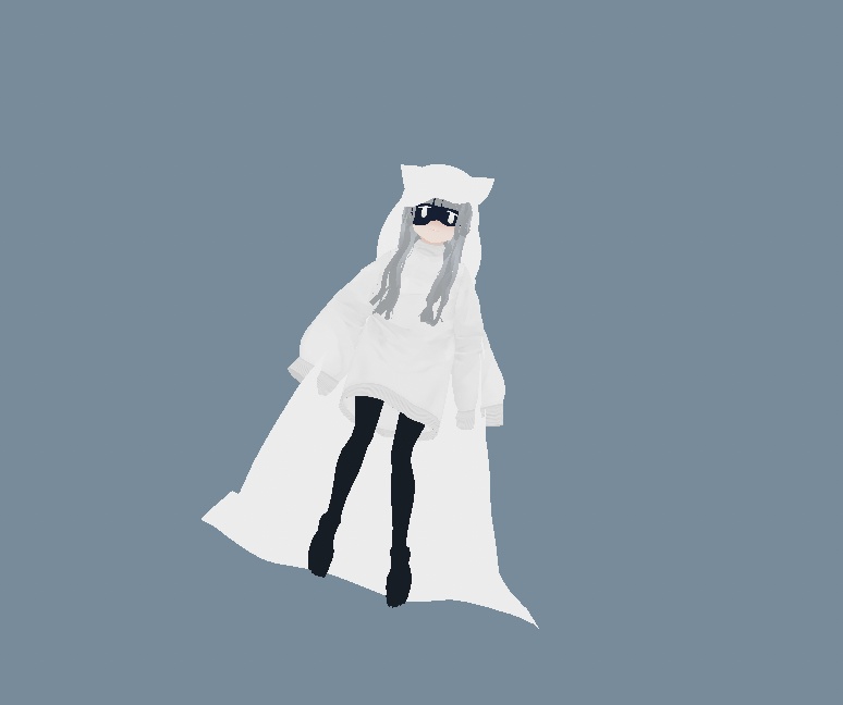 Vroid製VRMモデル しーつむり