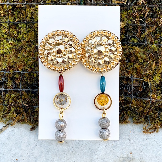 Evil Monk // Image earrings // Only one (color)