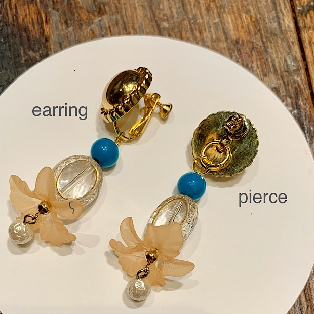 Tragic Comedy // Image pierce & earrings (octopus)