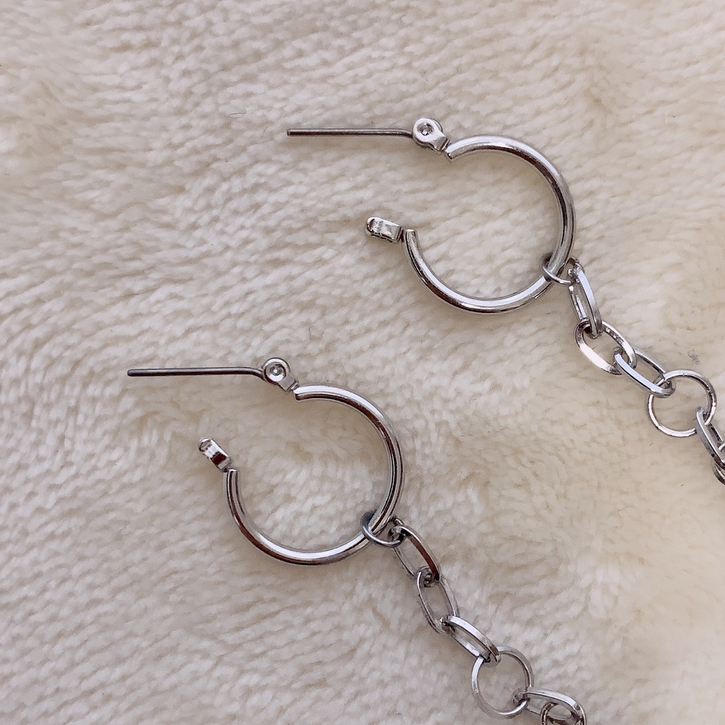 麻天狼 // Image pierce & earrings // Only one (smokey)