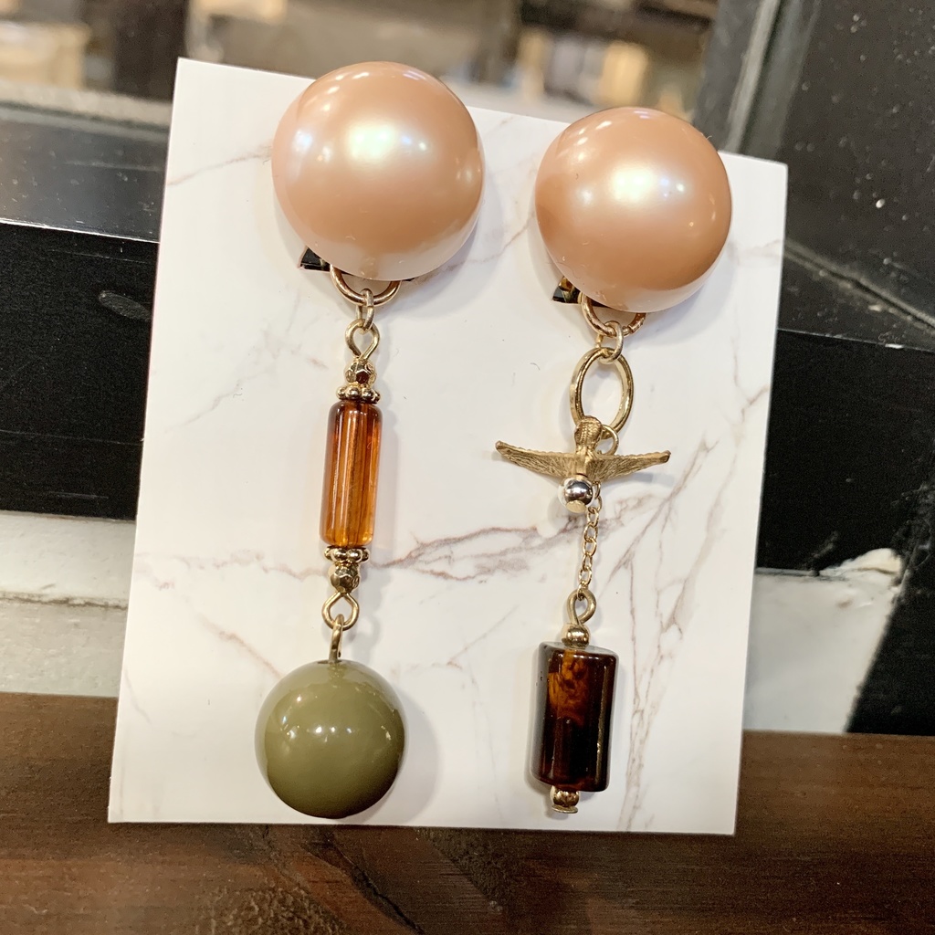 Crazy M // earrings // Only one (bird)