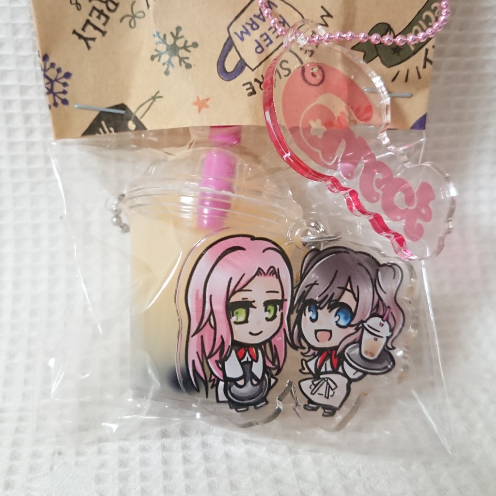 W'z アクリルチャーム(タピオカ)