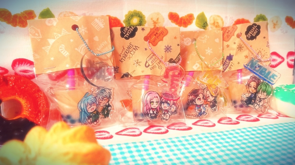 W'z アクリルチャーム(タピオカ)