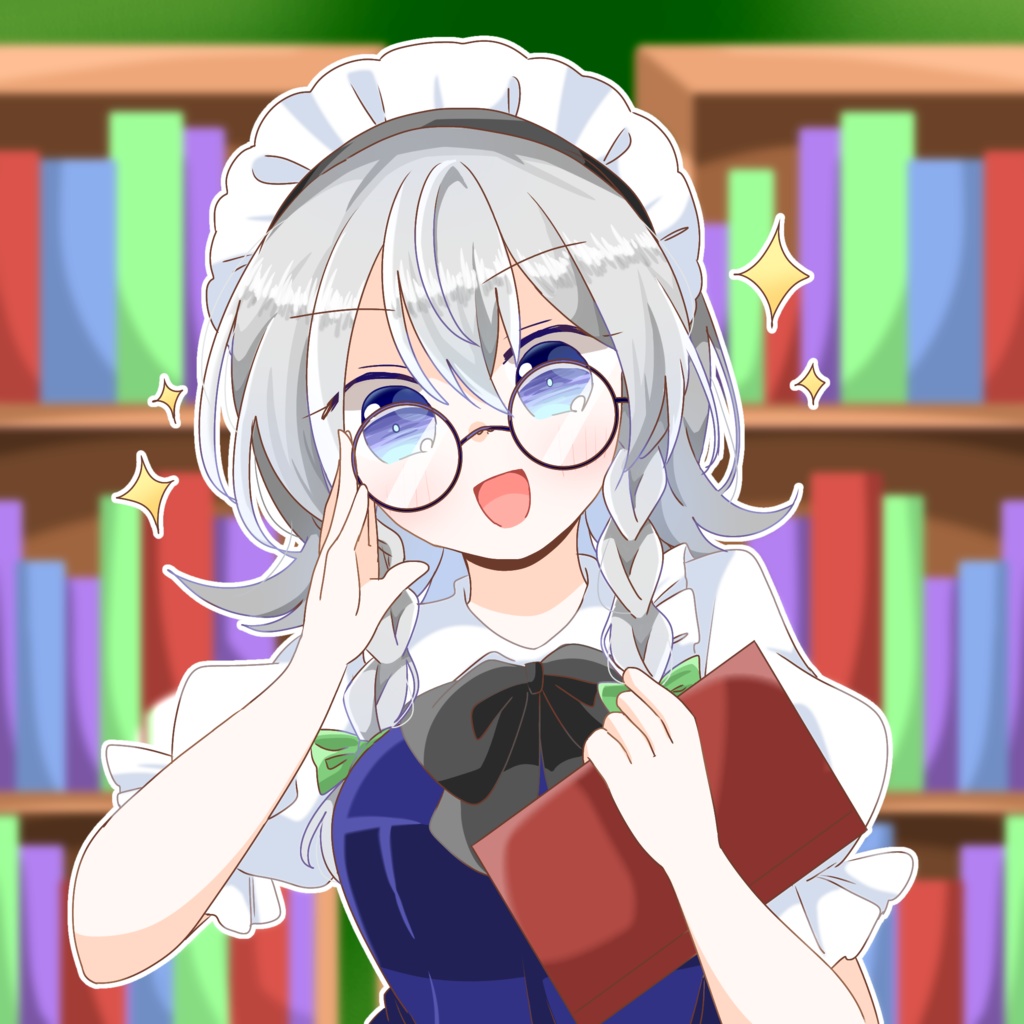 十六夜咲夜 メガネ拭き