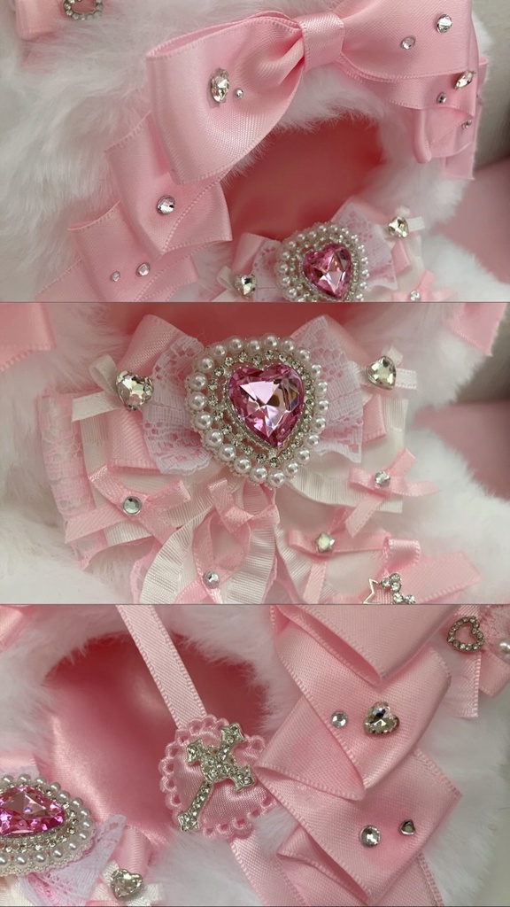 おすわりぬい服 ぬい服 ちびぐるみサイズ 地雷系ねこ