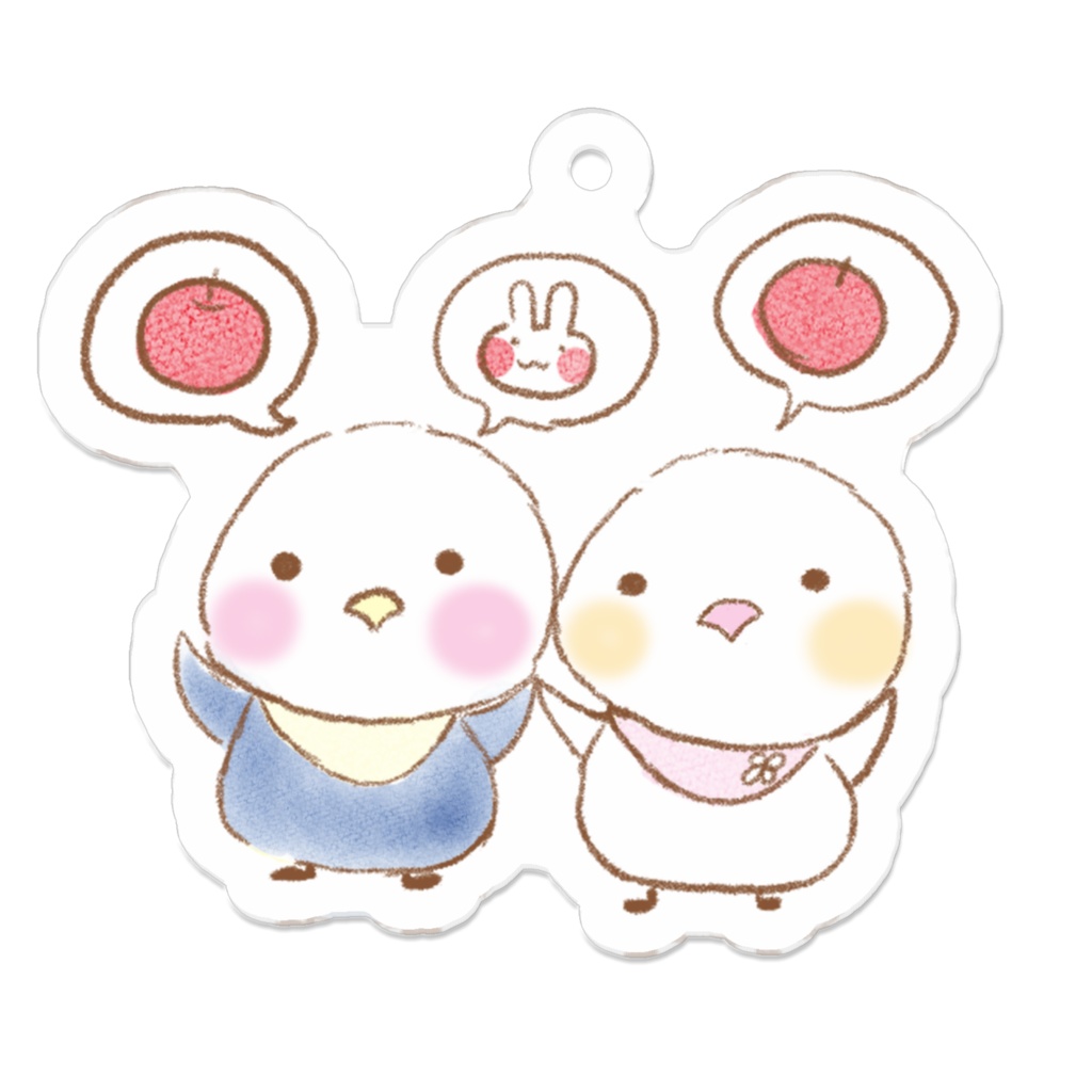 おしゃべり アクリルキーホルダー