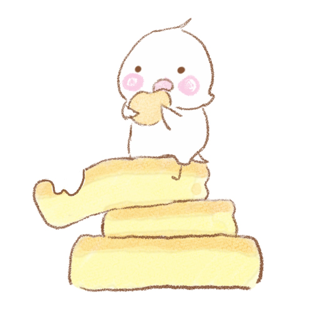 もふもふパンケーキ 缶バッチ