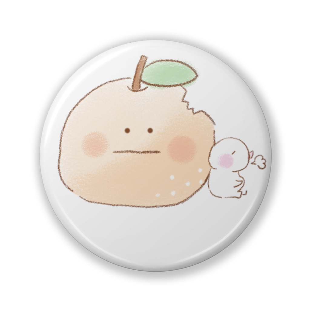 けふっ！うまうま   缶バッジ