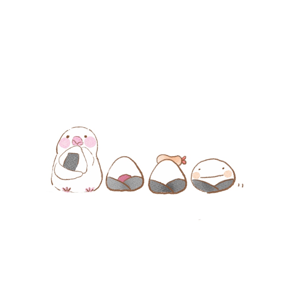 おにぎりにぎにぎ  Tシャツ