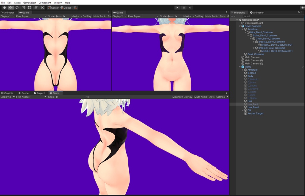 【Tycho】小悪魔サキュバス -Devil Costume-【ティコ】