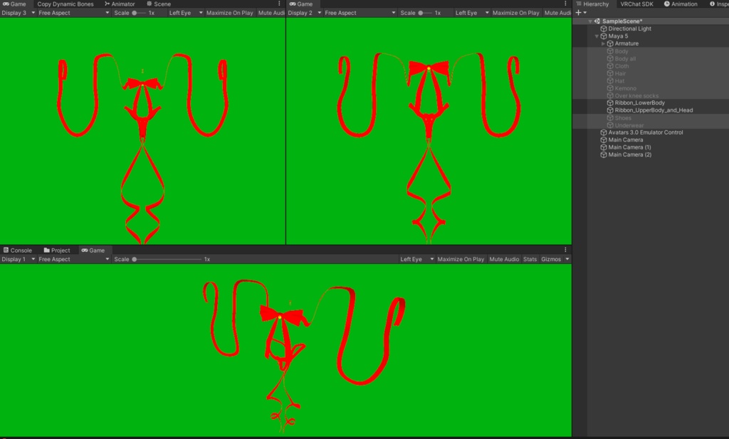 【18アバター】まきまきリボン Remake【Cloth】