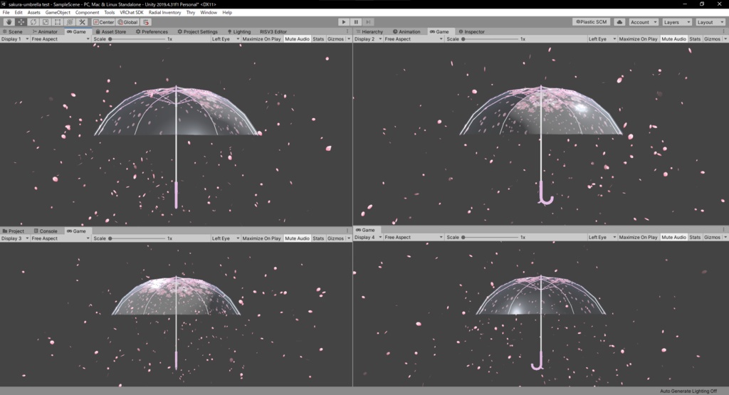 🌸さくら あんぶれら【桜の雨傘】🌸