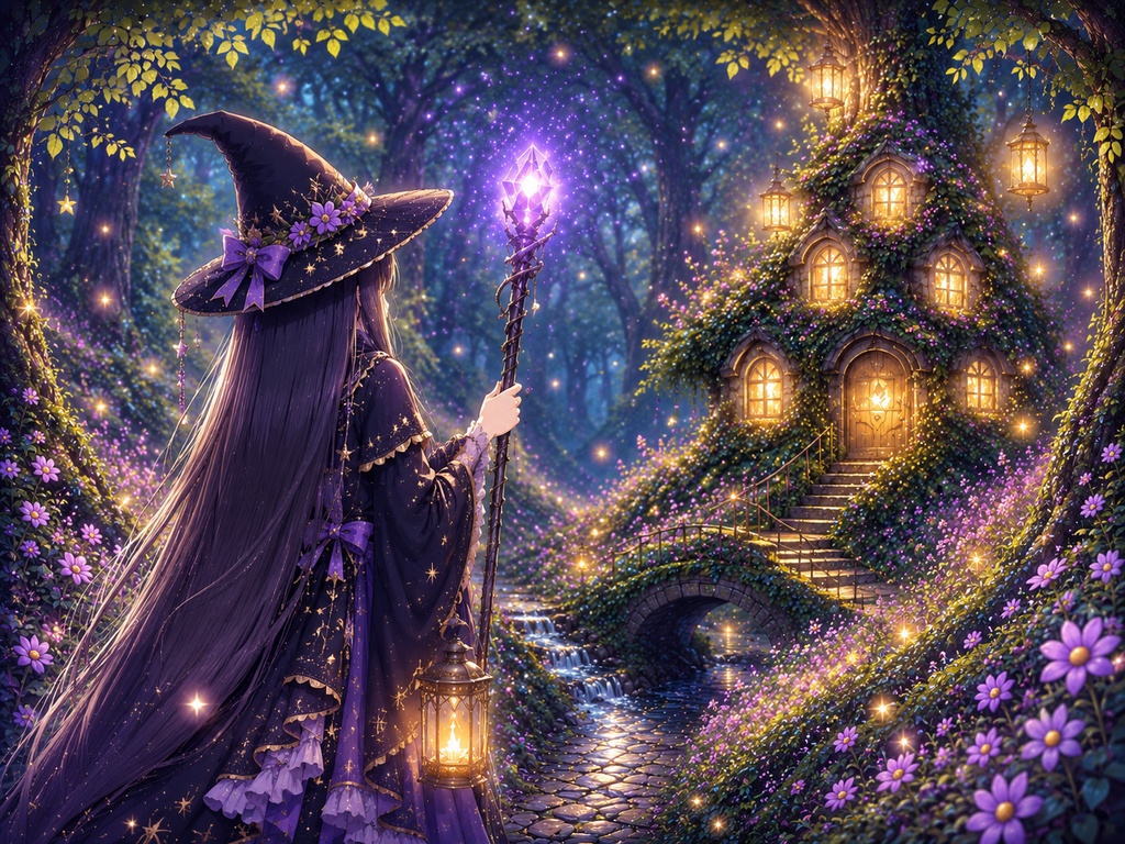 フリーBGM『Forest & Witch』魔女の住む森