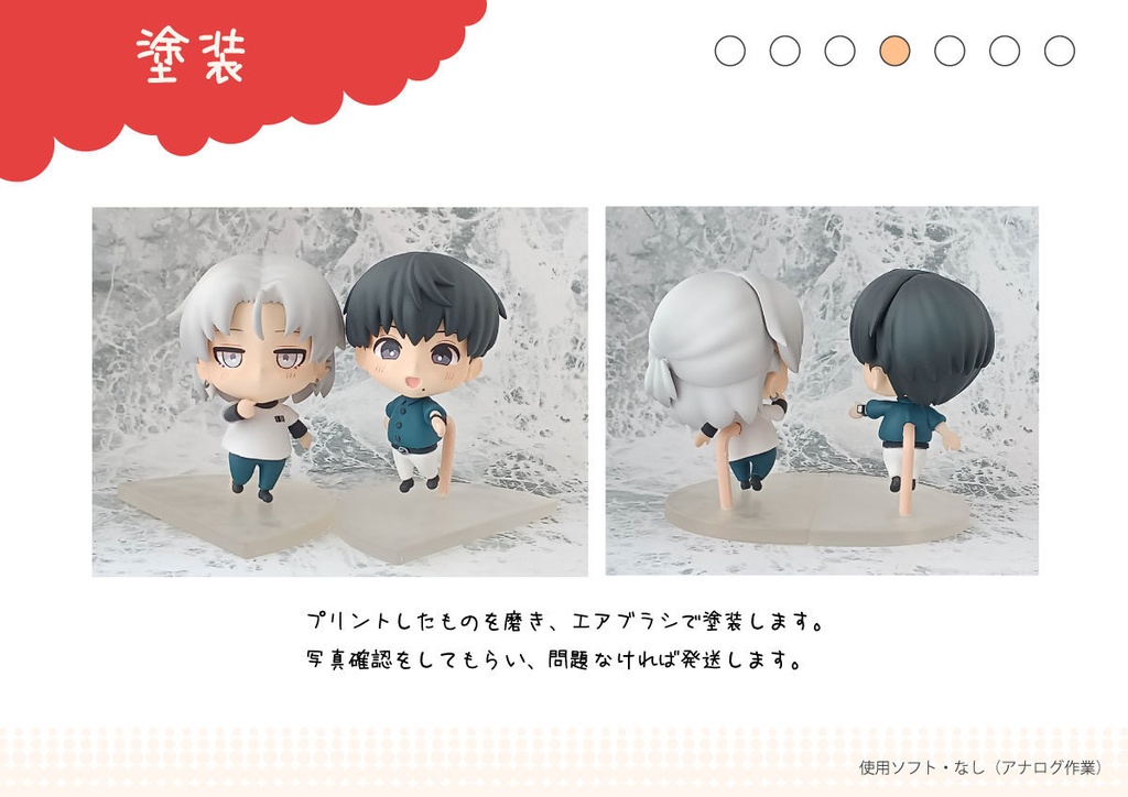 キャラクターフィギュア制作依頼