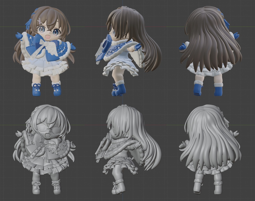 ミラーリボンズフィギュア Xmas ver. 組立式キット