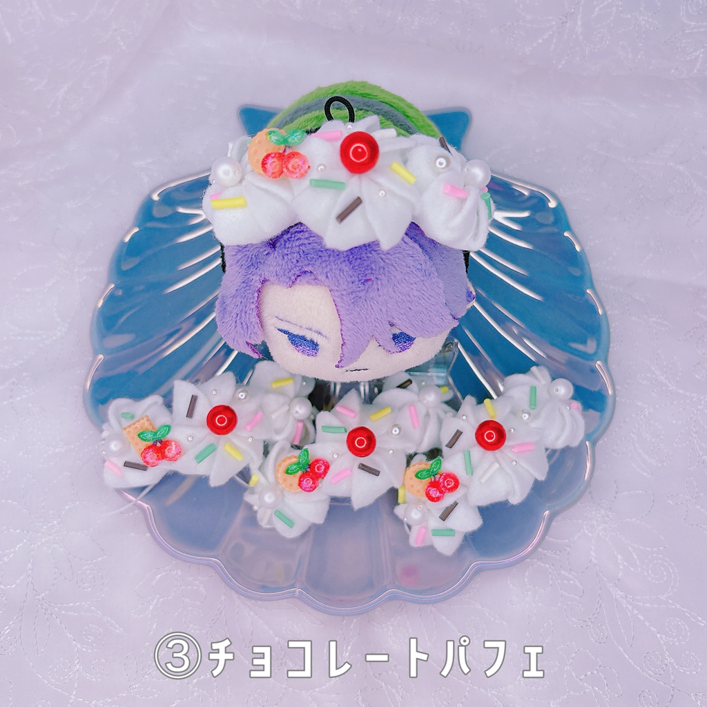 【小さいぬいサイズ】デコレーションクリームヘッドドレス