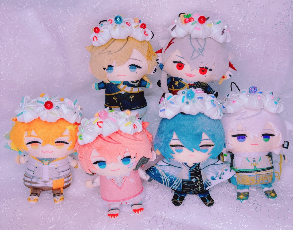 【小さいぬいサイズ】デコレーションクリームヘッドドレス