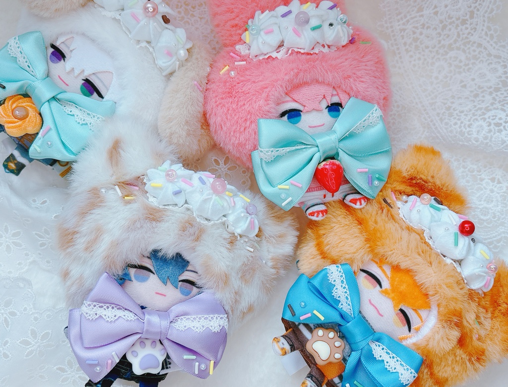 【小さいぬいサイズ】ふわふわアニマルずきん