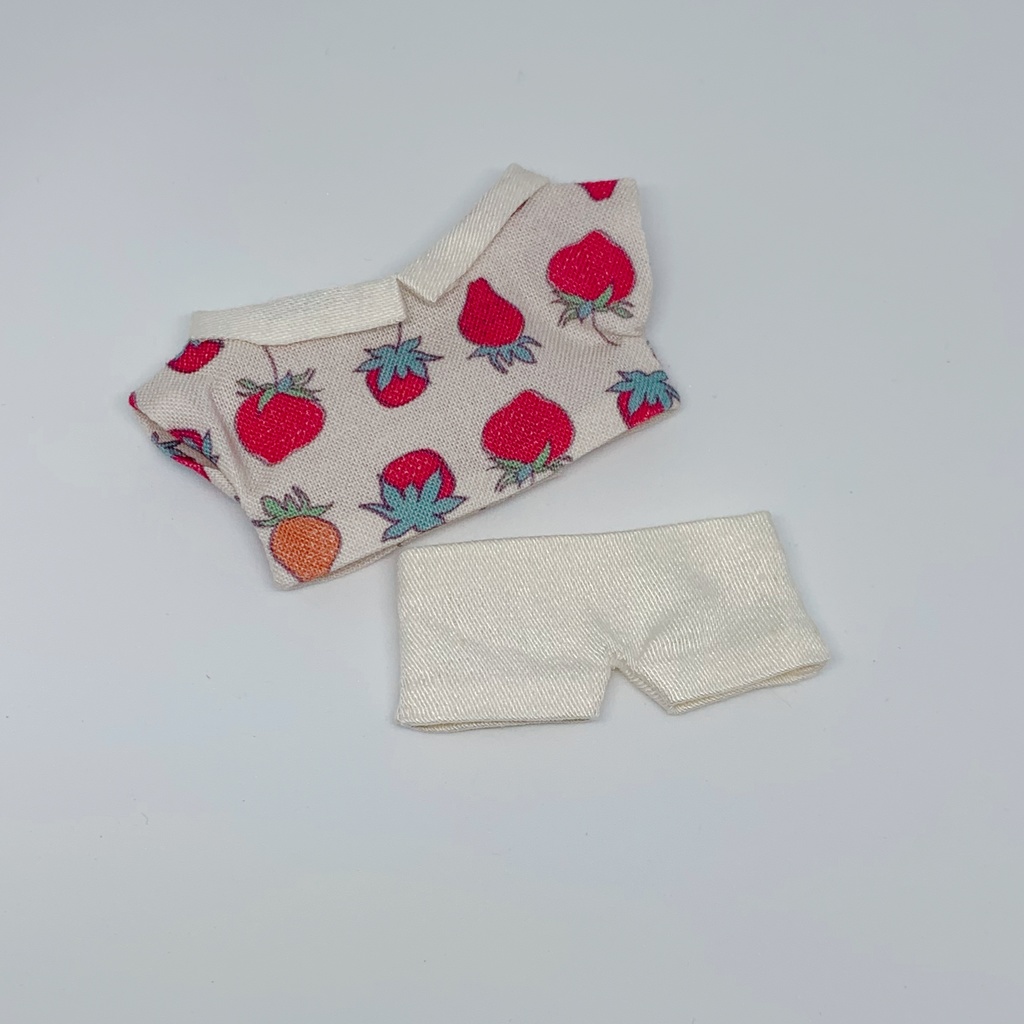 いちご柄シャツセット