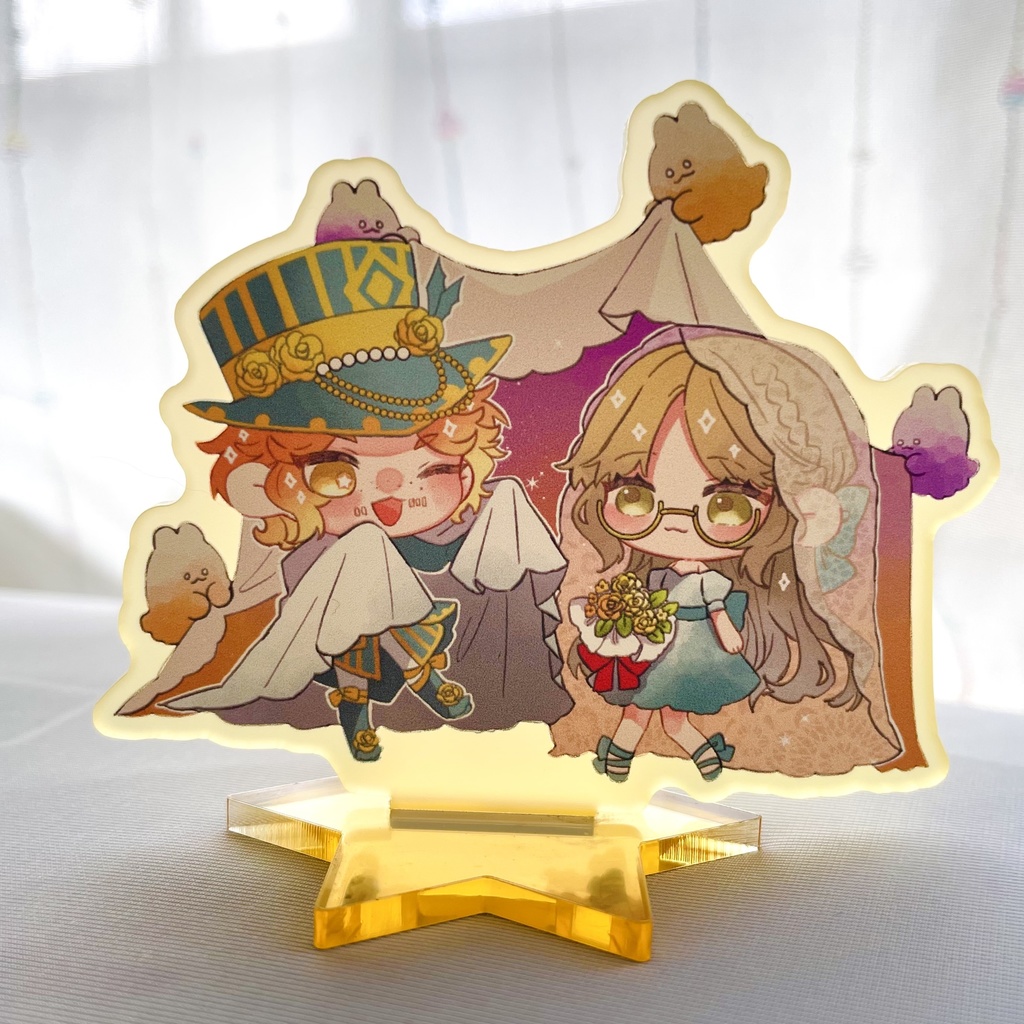 クインランとヘレンのハロウィンアクスタ