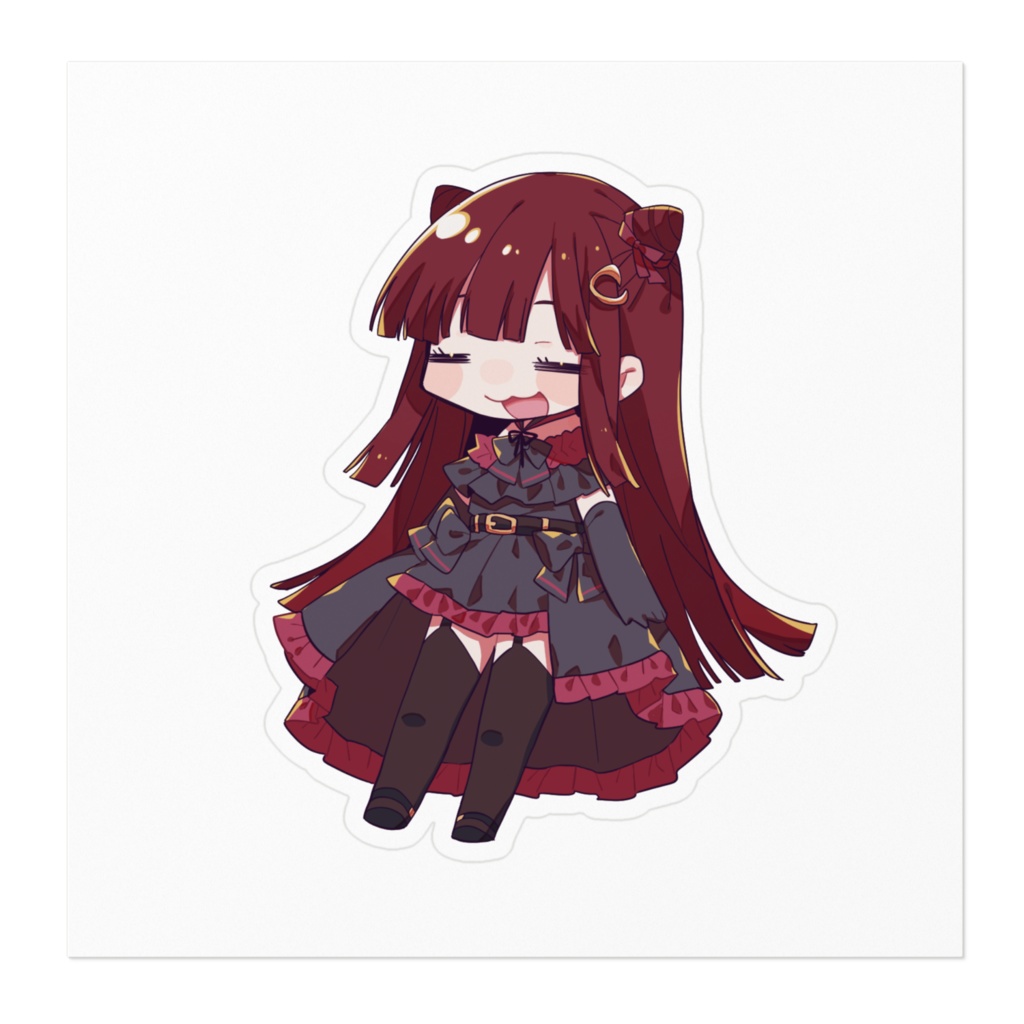 【ゆるめな御前】ステッカー