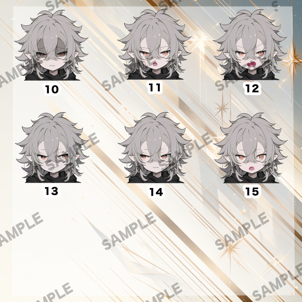 立ち絵素材/魔法使い/中性的