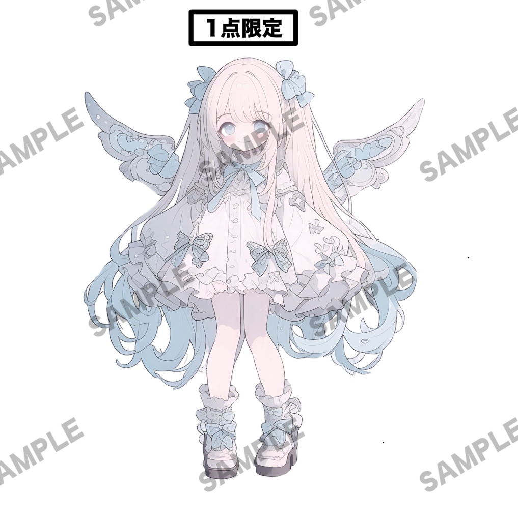 ゆるふわ天使おんなのこ/1点限定/IRIAM/立ち絵