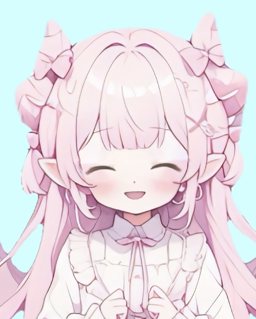 女の子/1点限定/IRIAM/立ち絵