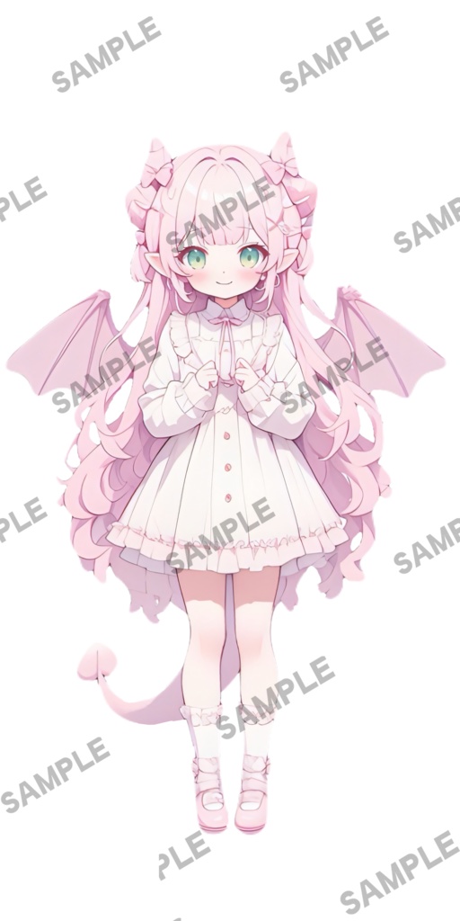 女の子/1点限定/IRIAM/立ち絵