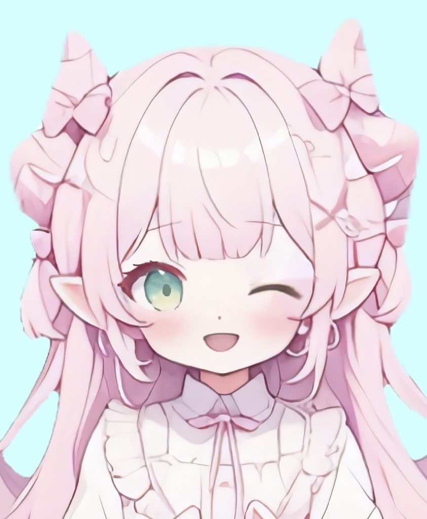 女の子/1点限定/IRIAM/立ち絵