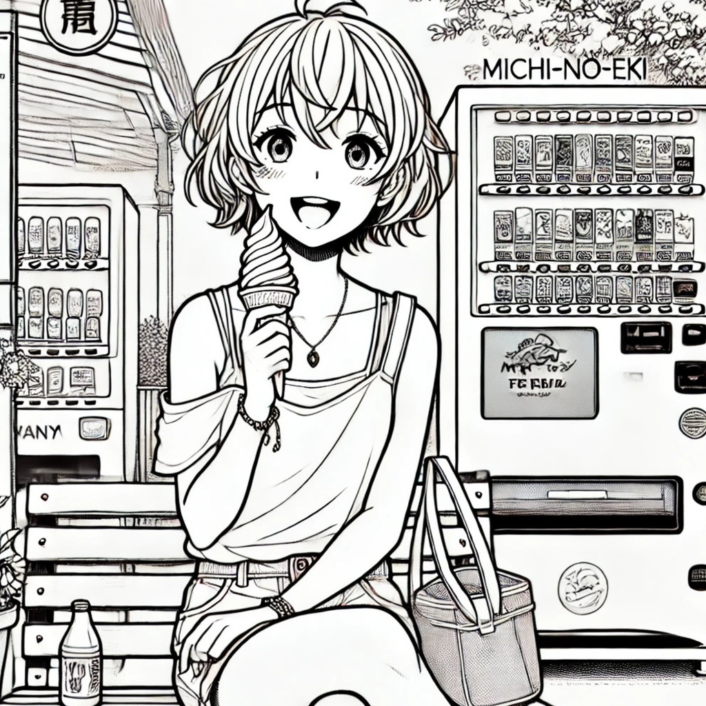 大人の塗り絵~美少女たちの夏休み~