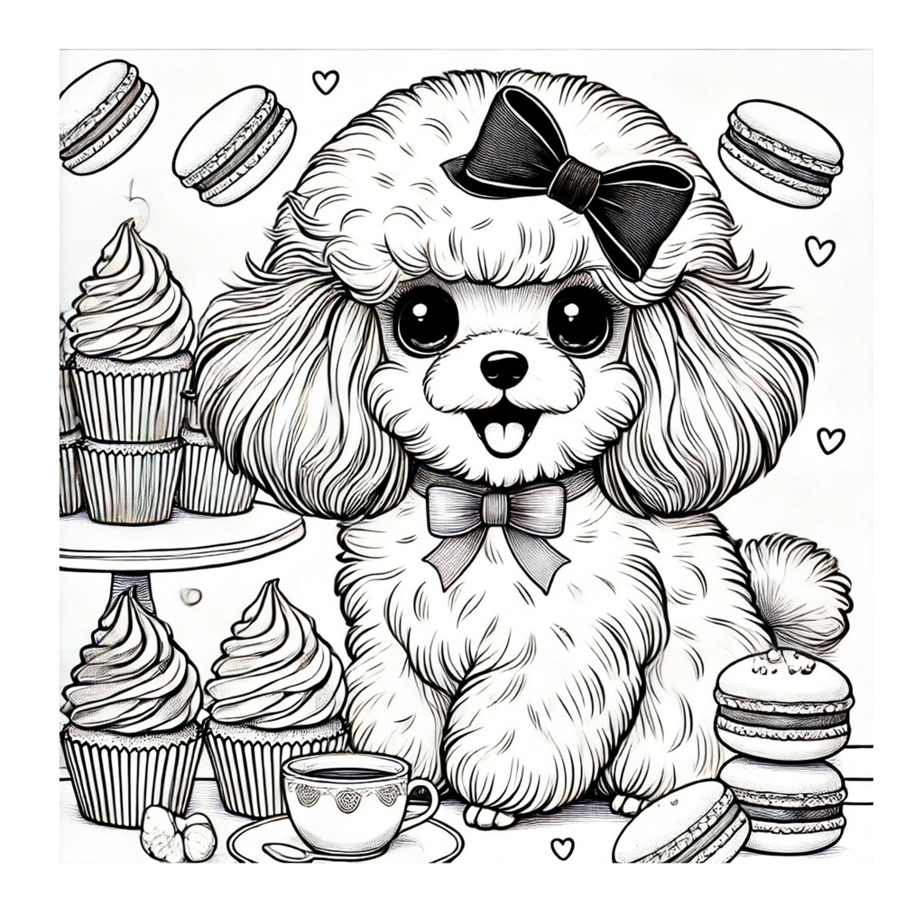 大人の塗り絵 ~この毛並み、塗るだけでととのう~