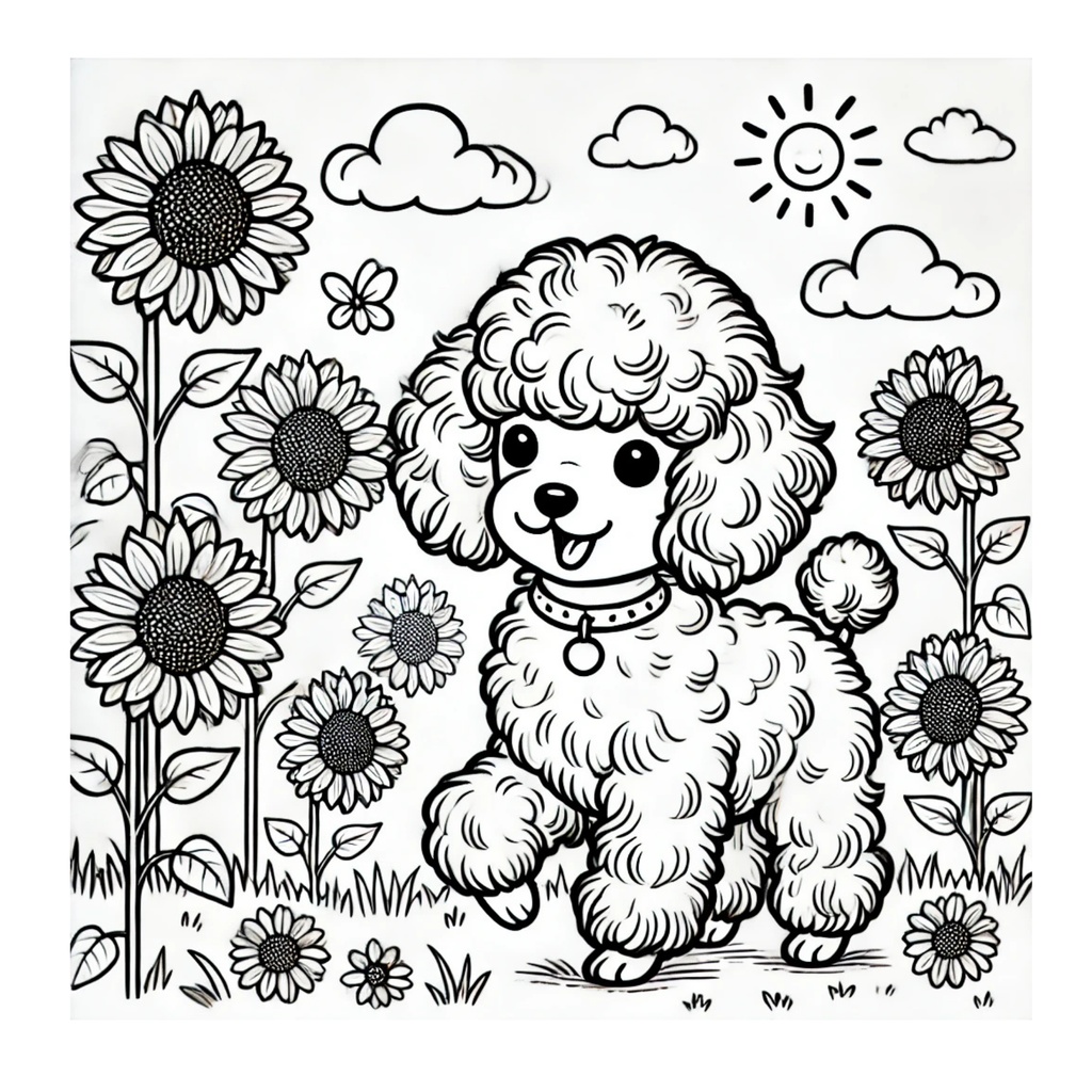 大人の塗り絵 ~この毛並み、塗るだけでととのう~