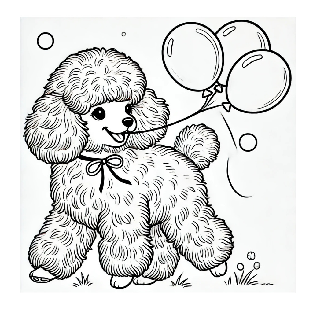 大人の塗り絵 ~この毛並み、塗るだけでととのう~