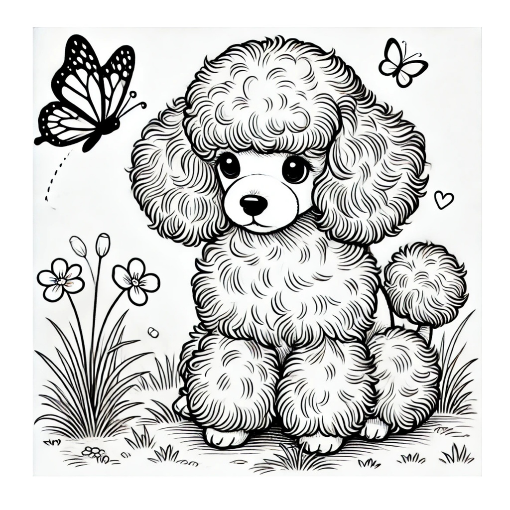 大人の塗り絵 ~この毛並み、塗るだけでととのう~