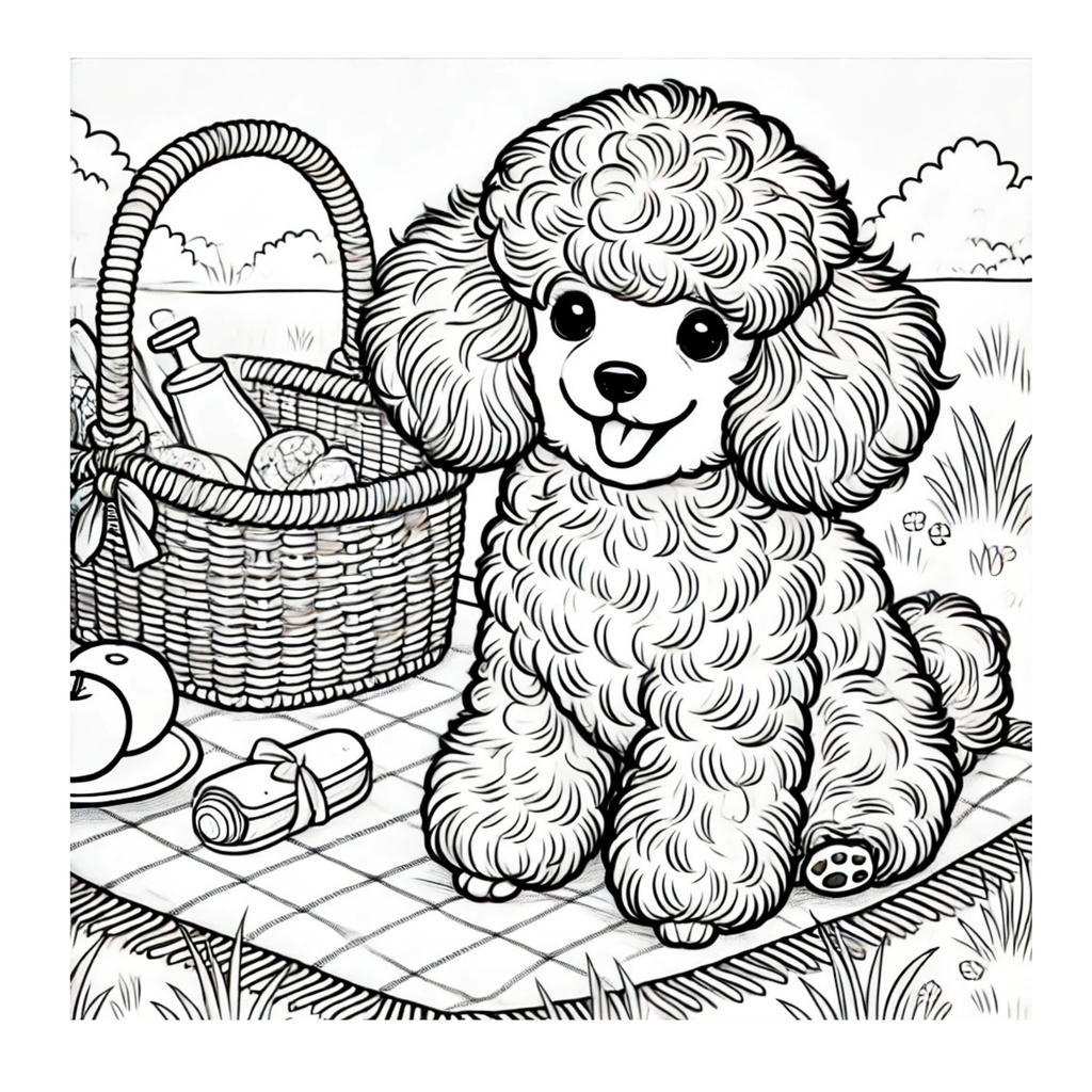 大人の塗り絵 ~この毛並み、塗るだけでととのう~