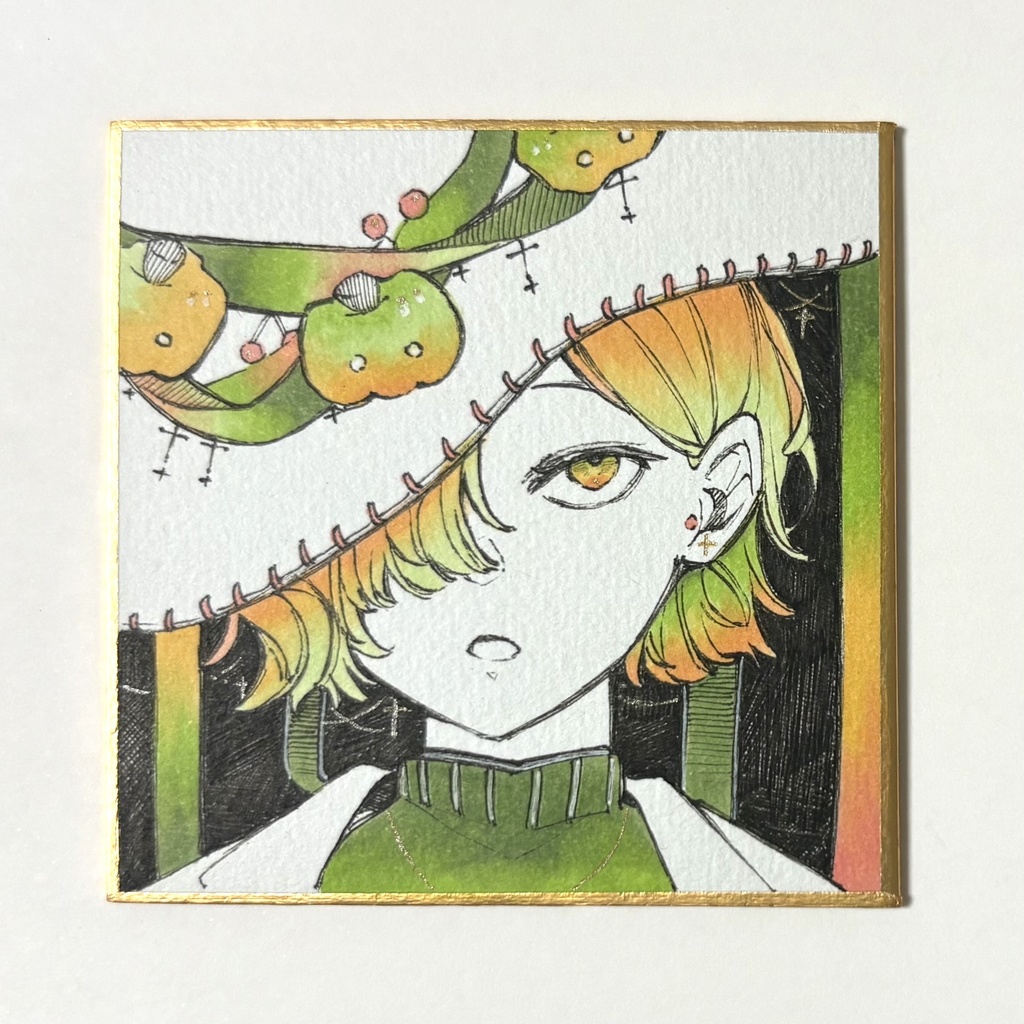 豆色紙〈魔女〉
