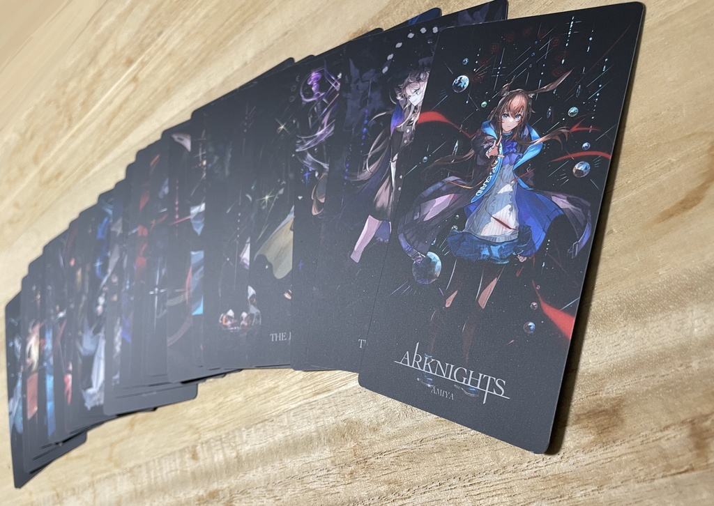 アークナイツ タロットカード 22枚セット DeadPrince Arknights タロットカード 22種 - OBORO - BOOTH