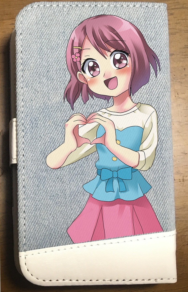 キュアグレースの手帳型スマホケース