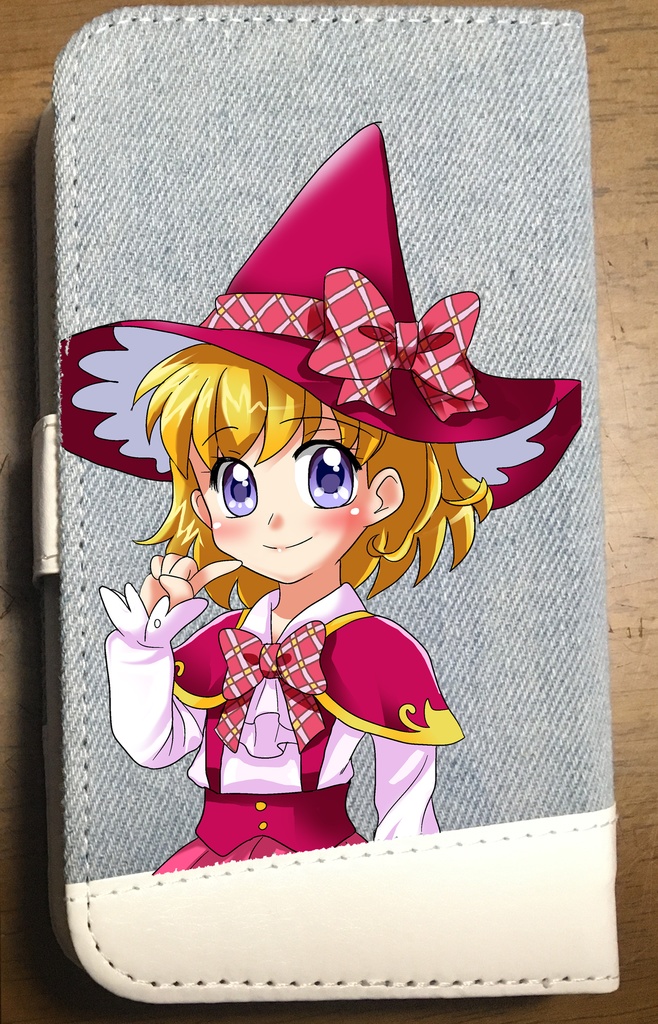 キュアミラクルの手帳型スマホケース