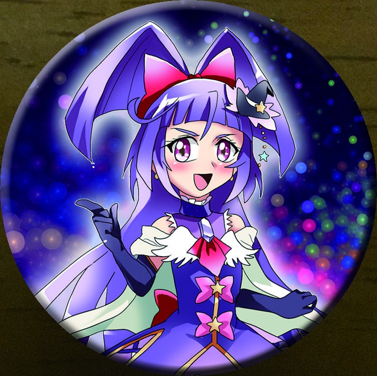 キュアマジカルの缶バッチ