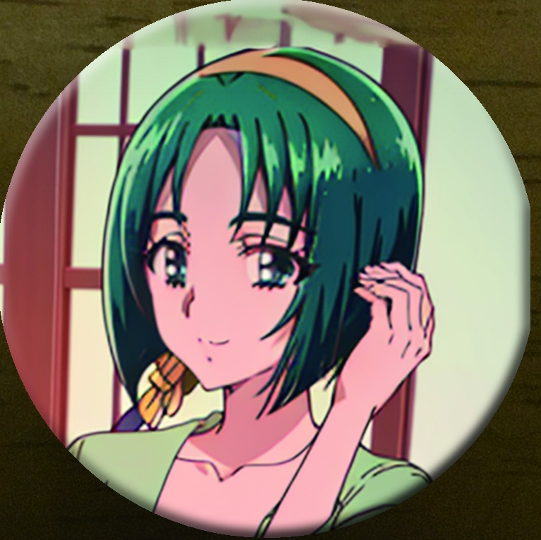 秋元 こまちの缶バッチ